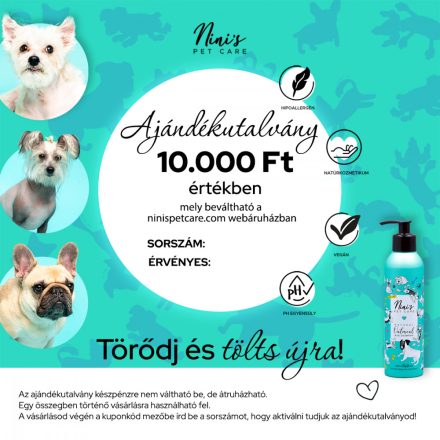 Nini's PET CARE Gift Voucher 10000