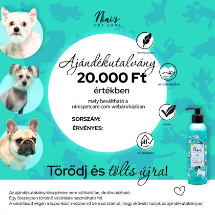 Nini's PET CARE Gift Voucher 20000