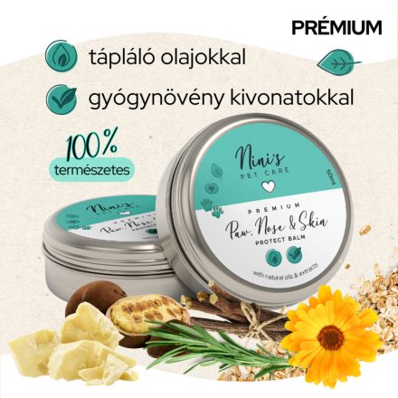 Nini's PET CARE PRÉMIUM mancs-, orr és bőrápoló krém 50 ml