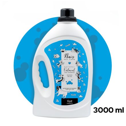 Hypoallergenic Dog Shampoo NINI'S PET CARE "SEA BREEZE" 3000 ml